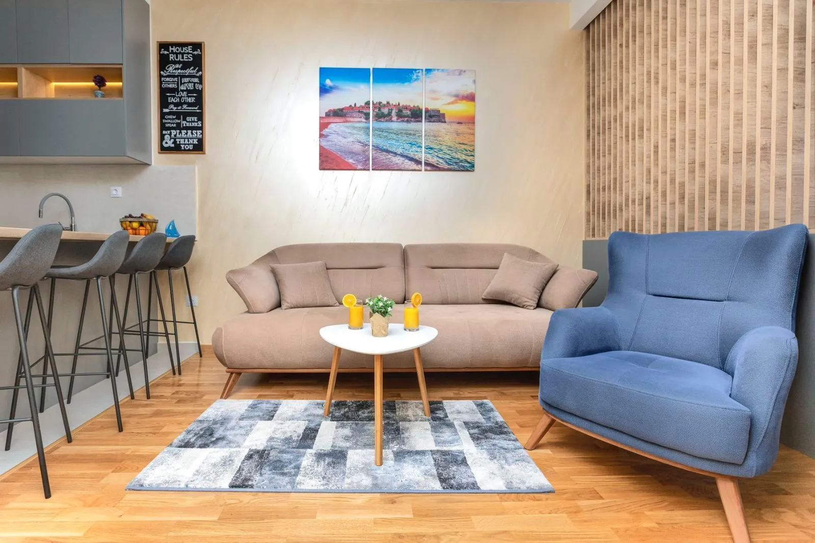 Sale, two bedroom apartment, 55m², Bečići, Budva