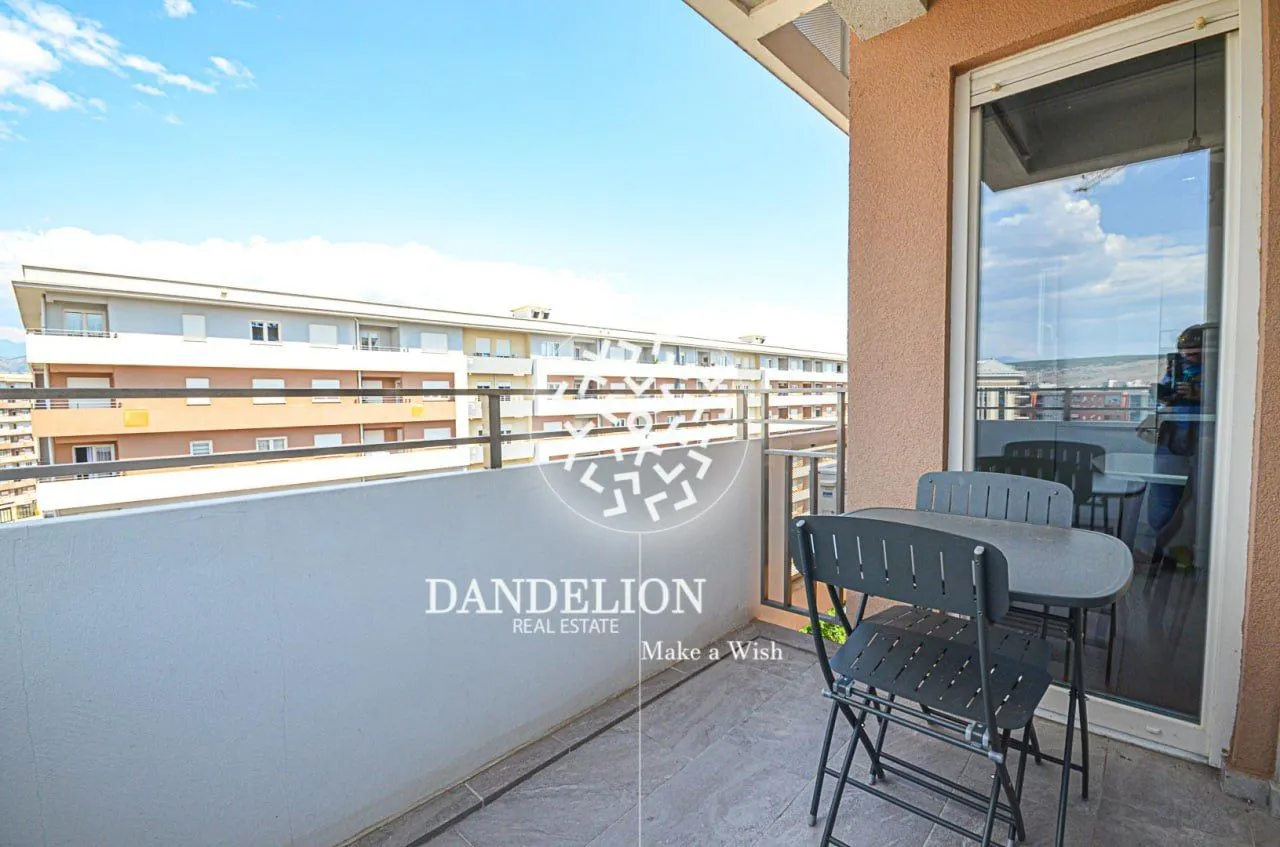 Rent, one bedroom apartment, 59m², Central Point, Podgorica