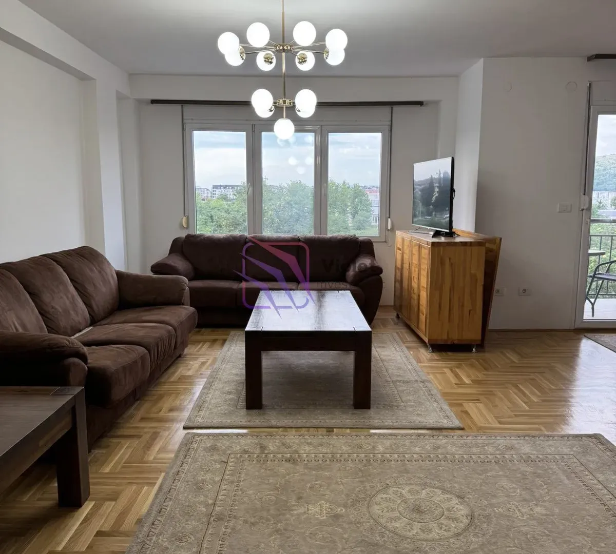 Rent, three bedroom apartment, 92m², Krivi Most, Podgorica