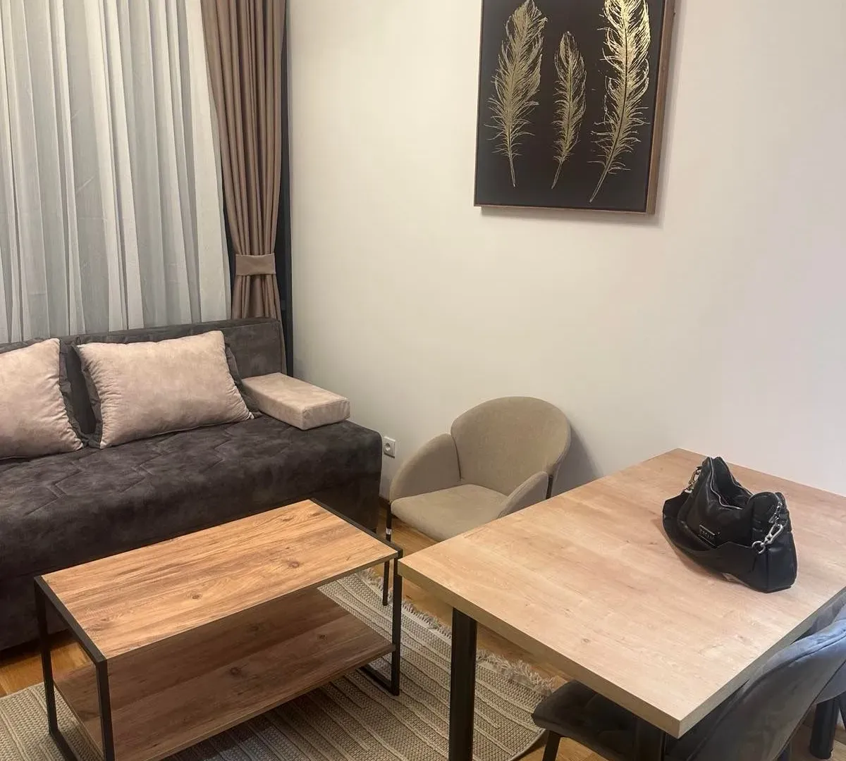Rent, studio apartment, 24m², Zabjelo, Podgorica