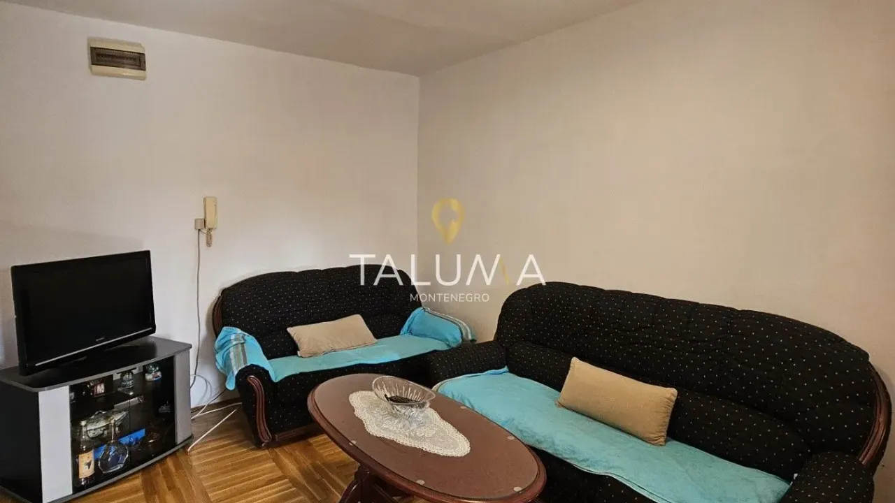 Izdavanje, jednosoban stan, 38m², Preko Morače, Podgorica