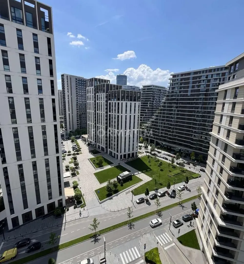 Rent, three bedroom apartment, 74m², Savski Venac, Beograd