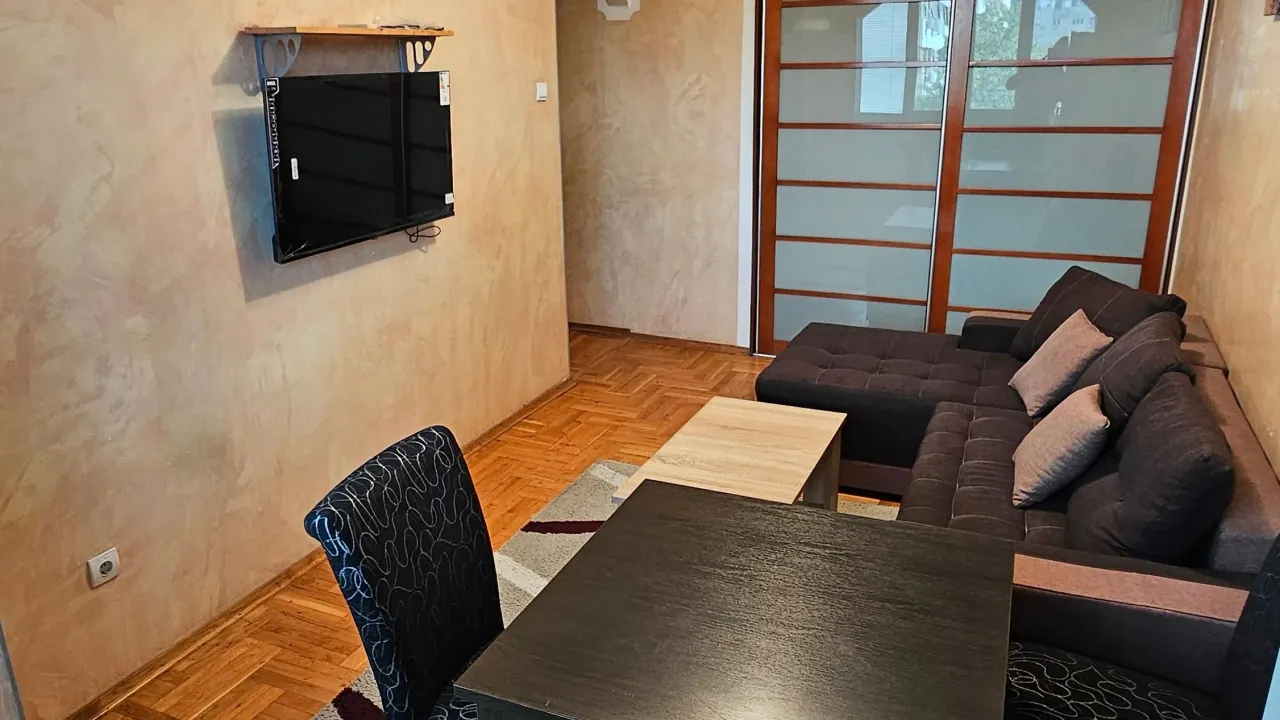 Rent, one bedroom apartment, 34m², Preko Morače, Podgorica