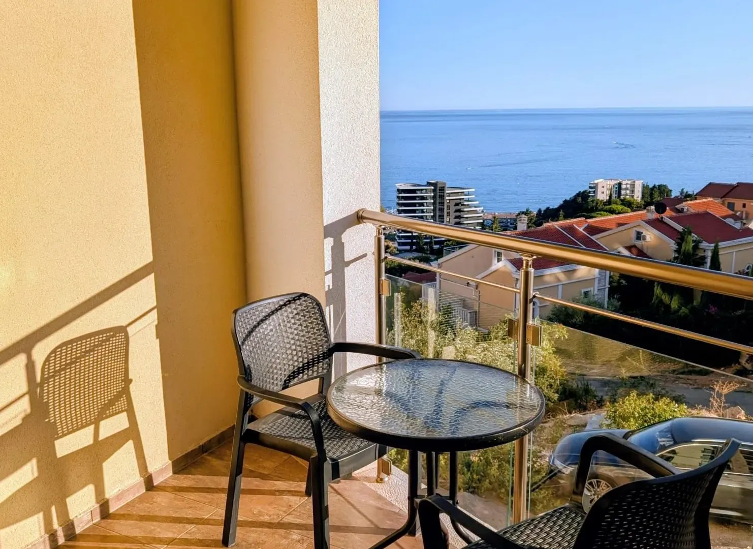 Rent, one bedroom apartment, 36m², Bečići, Budva