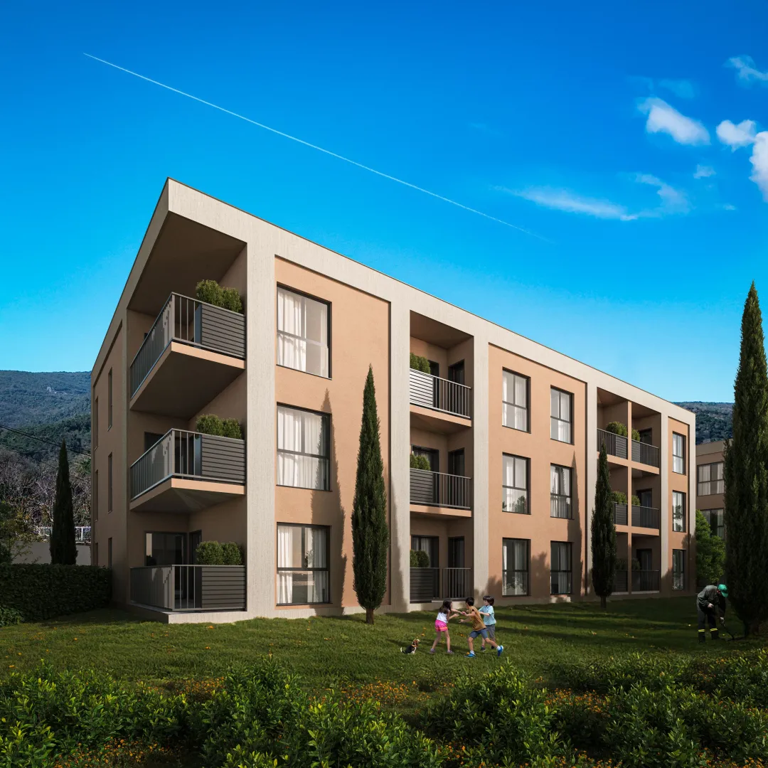 Prodaja, jednosoban stan, 49m², Radanovići, Kotor