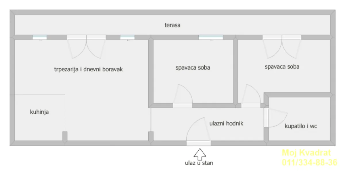 Prodaja, trosoban stan, 71m², Centar, Stara Pazova