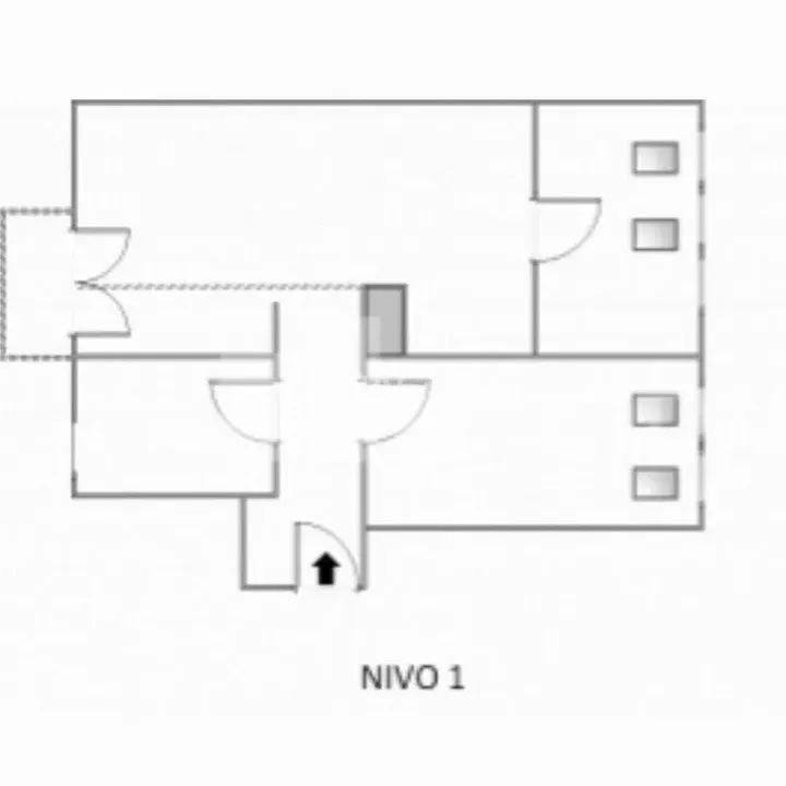 Sale, three bedroom apartment, 58m², Stari Grad, Beograd