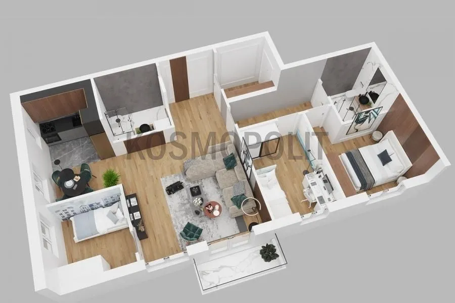 Prodaja, trosoban stan, 78m², Mirijevo Sve Podlokacije, Beograd