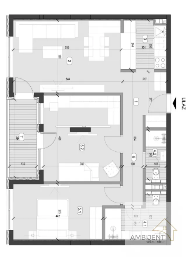 Sale, three bedroom apartment, 76m², Bul Kralja Aleksandra, Zvezdara Sve Podlokacije