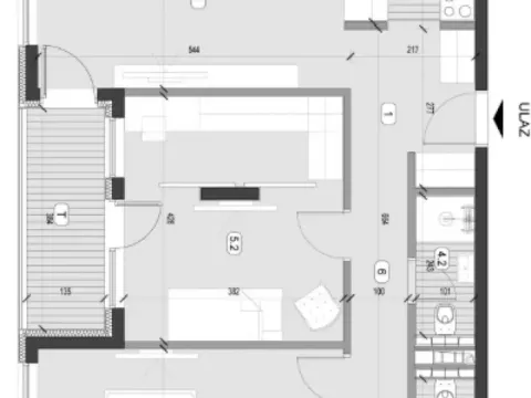 Sale, three bedroom apartment, 76m², Bul Kralja Aleksandra, Zvezdara Sve Podlokacije - image 3