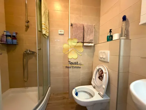 Manje kupatilo sa tuš kabinom, wc šoljom i umivaonikom. - image 10