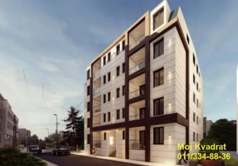 Spoljašnji izgled moderne stambene zgrade sa terasama i uličnim pogledom. - image 8