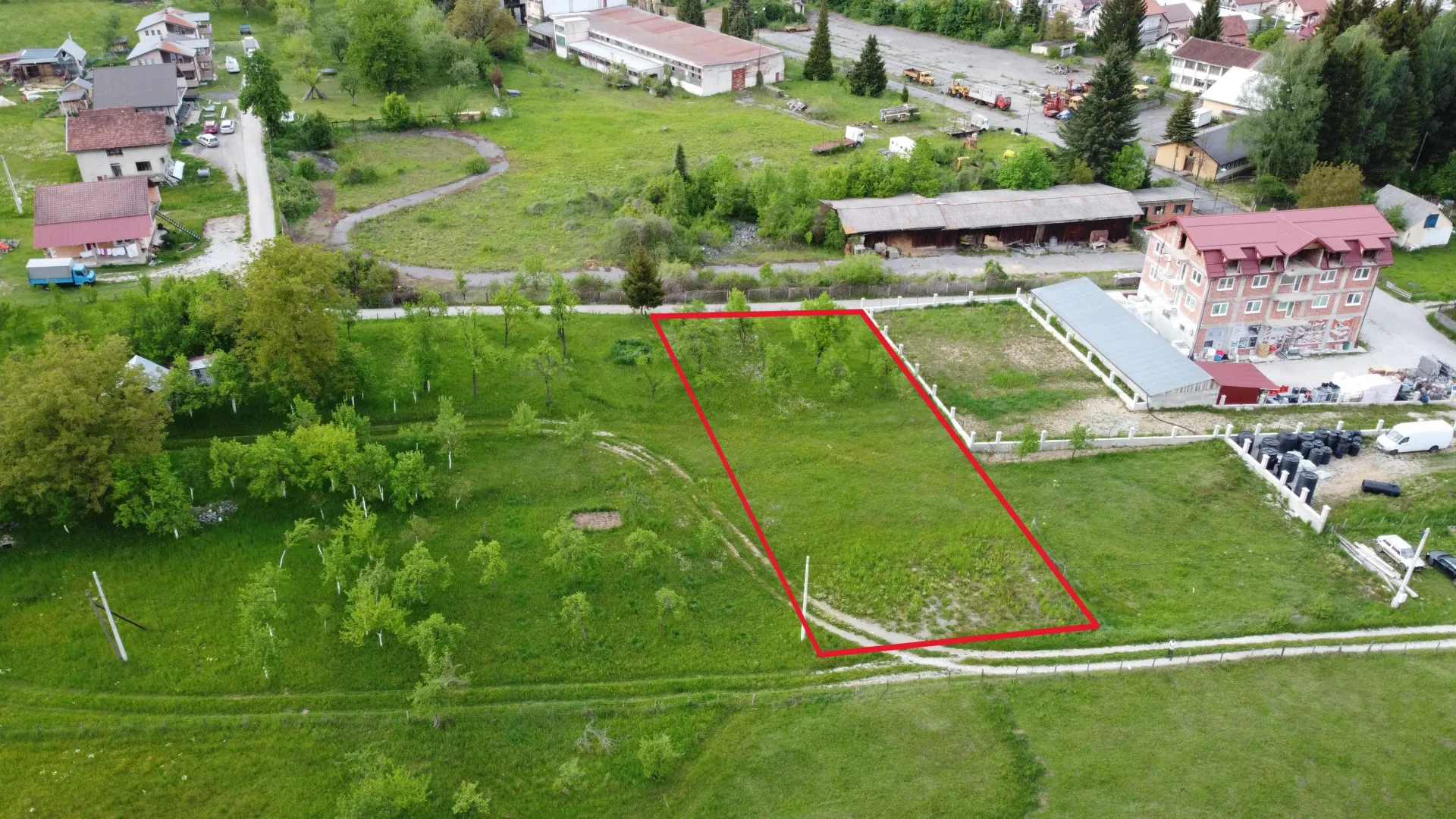 Prodaja, plac, 1096m², Centar, Plav