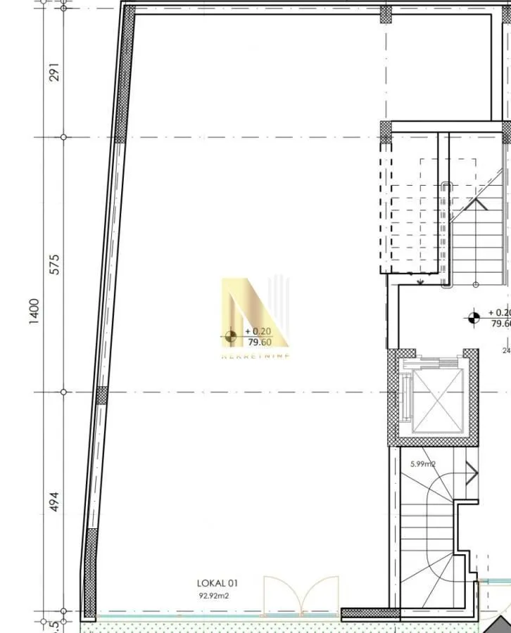 Rent, office space, 92m², Telep, Novi Sad Sve Podlokacije