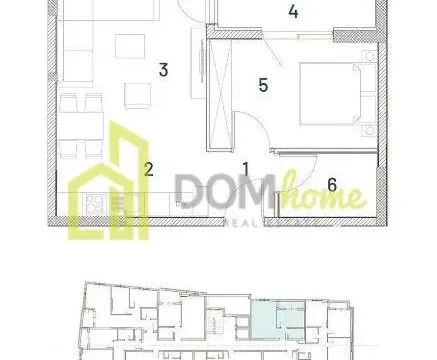 Sale, one bedroom apartment, 47m², Bar, Crna Gora - image 2