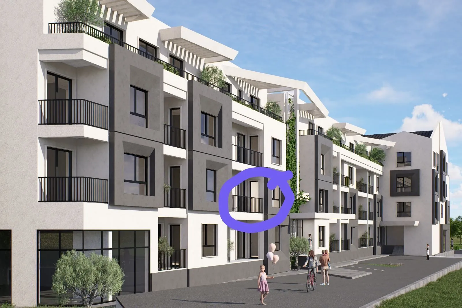 Prodaja, dvosoban stan, 62m², Zagorič, Podgorica