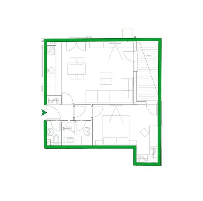 Prodaja, jednosoban stan, 52m², Donja Lastva, Tivat