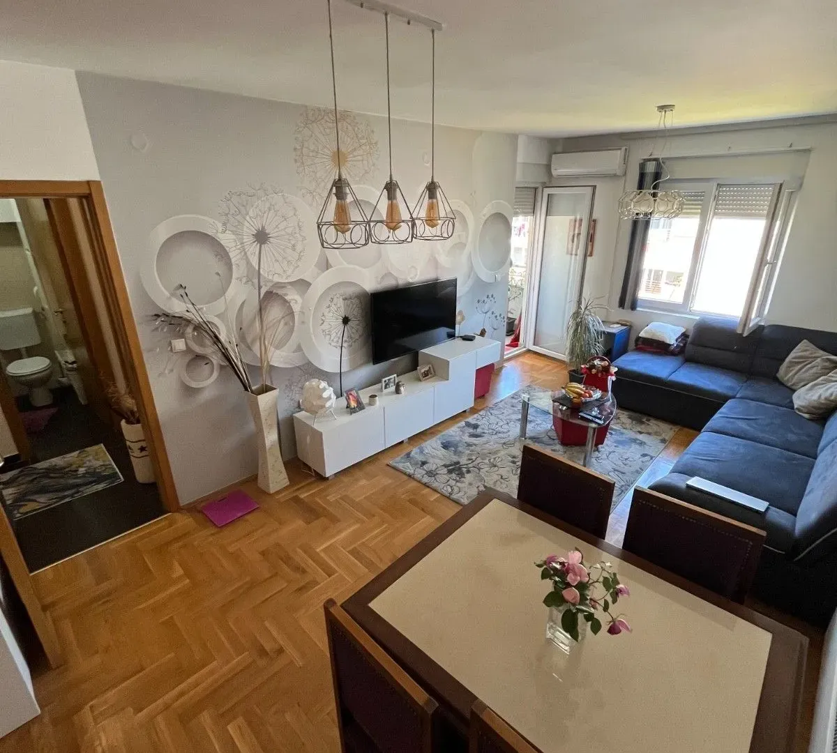 Prodaja, jednosoban stan, 51m², Tuški Put, Podgorica