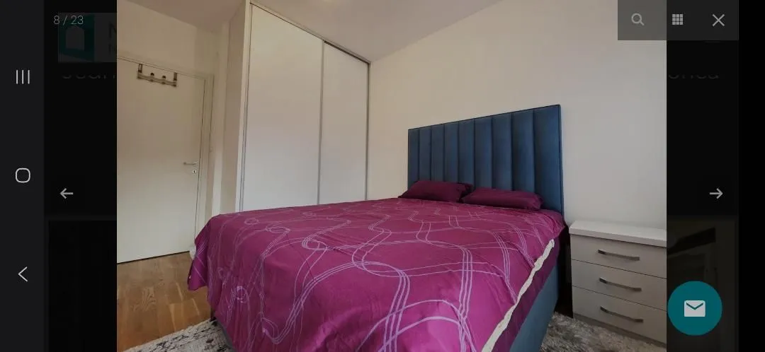 Rent, one bedroom apartment, 45m², City Kej, Podgorica