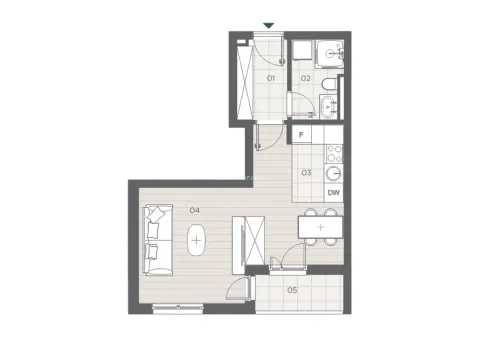 Prodaja, garsonjera, 35m², Radanovići, Kotor - image 5