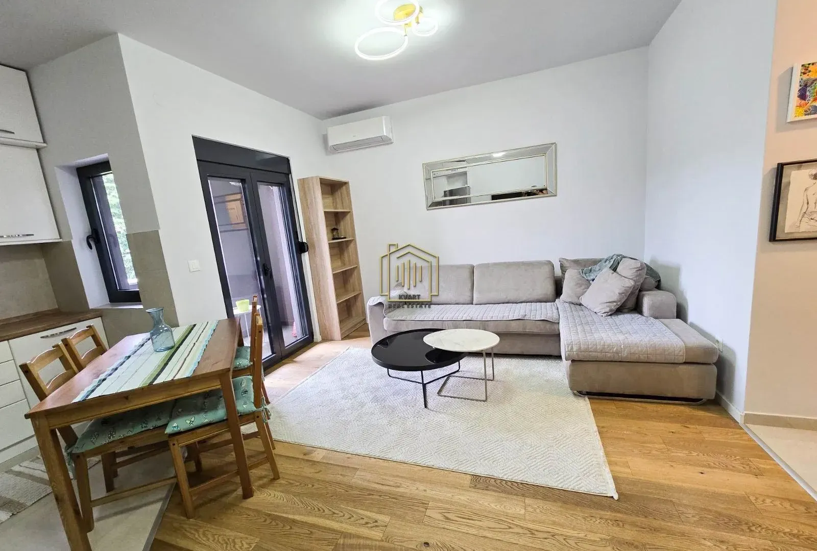 Rent, one bedroom apartment, 35m², Podgorica, Crna Gora