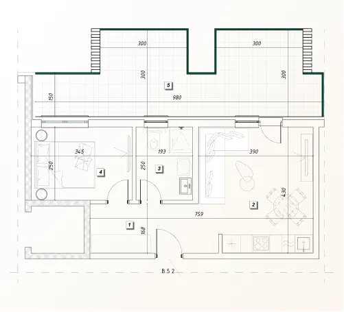 Prodaja, jednosoban stan, 60m², Rudjinci, Vrnjačka Banja