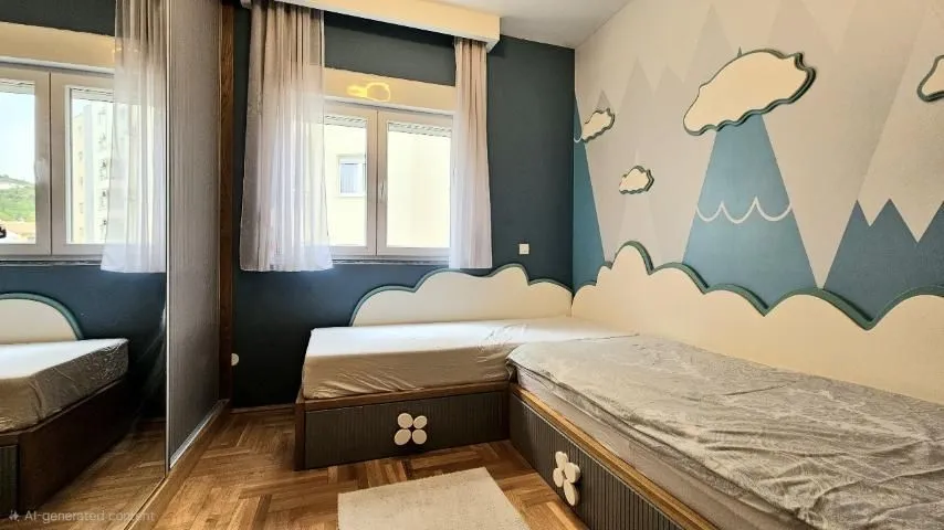 Rent, two bedroom apartment, 63m², Golubovina, Budva