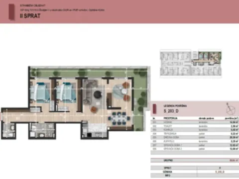 Sale, one bedroom apartment, 50m², Škaljari, Kotor - image 5