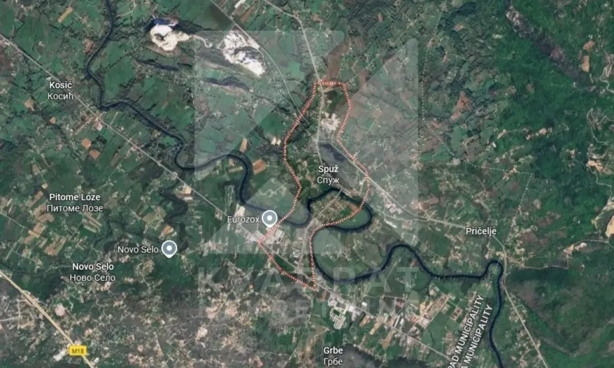 Sale, land lot, 3660m², Spuž, Danilovgrad