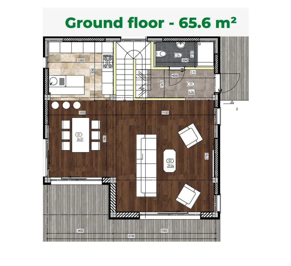 Prodaja, kuća, 230m², Kalimanj, Tivat