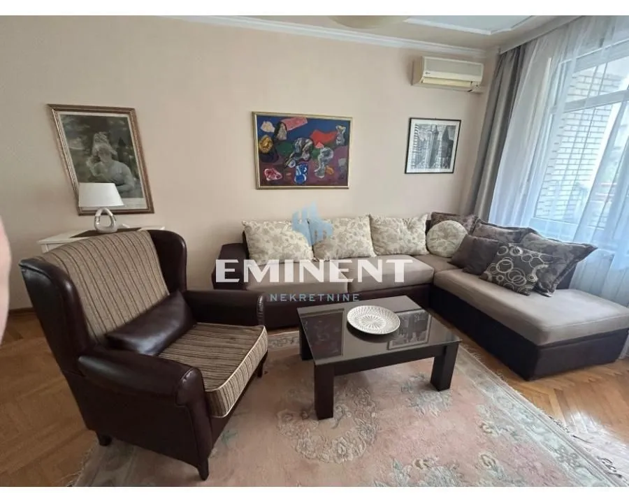 Rent, two bedroom apartment, 68m², Savski Venac, Beograd