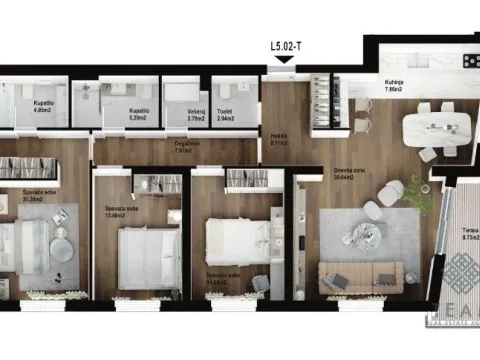 Prodaja, trosoban stan, 133m², Donja Gorica, Podgorica - image 3