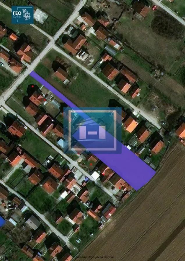 Prodaja, plac, 2400m², Trnava, Jagodina