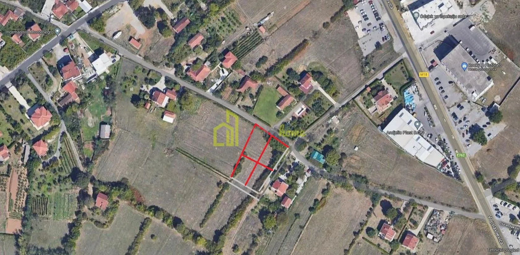 Prodaja, plac, 3031m², Dahna, Podgorica