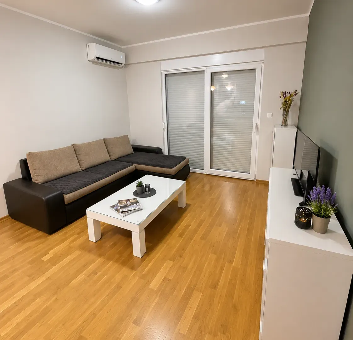 Rent, one bedroom apartment, 43m², Zabjelo, Podgorica