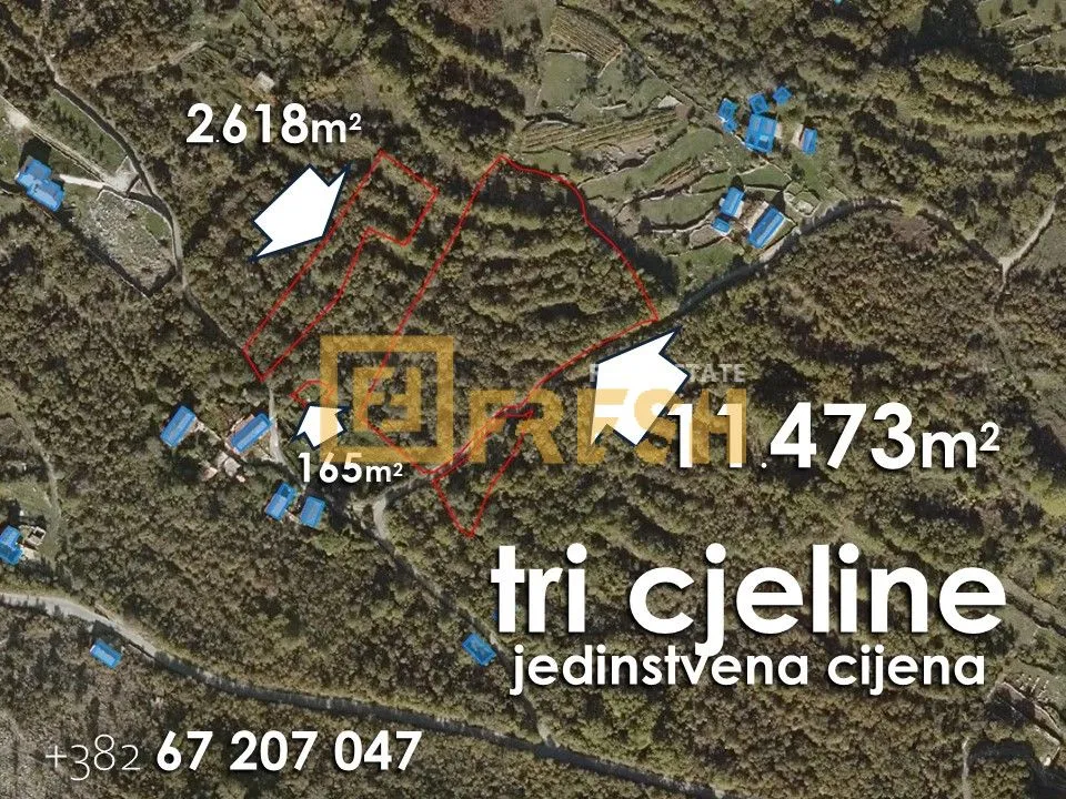 Prodaja, plac, 14256m², Ostalo, Podgorica