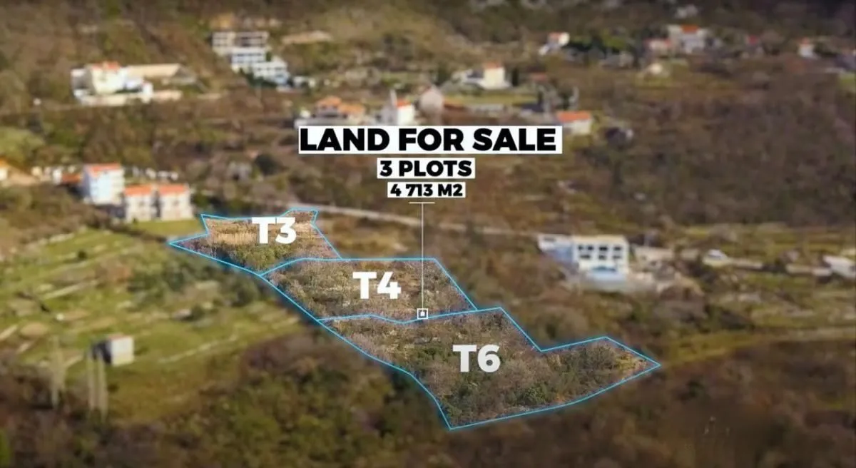 Prodaja, plac, 3500m², Budva, Crna Gora