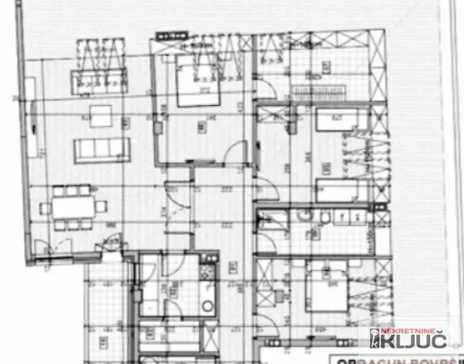 Prodaja, četvorosoban stan, 126m², Centar, Novi Sad