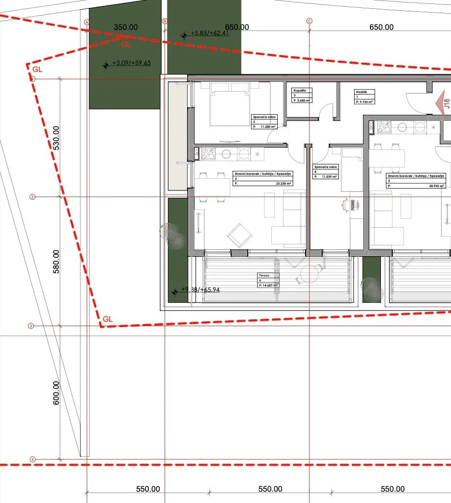Sale, apartment, 58m², Budva, Crna Gora