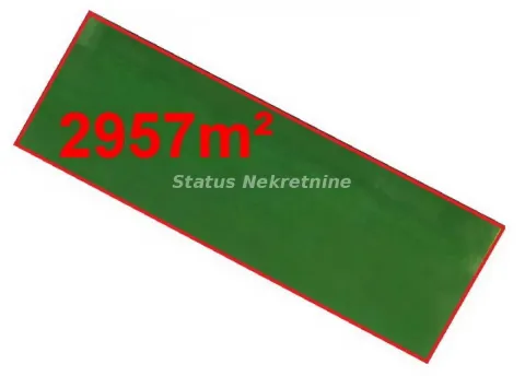 Prikaz parcele površine 2957 kvadratnih metara. - image 3