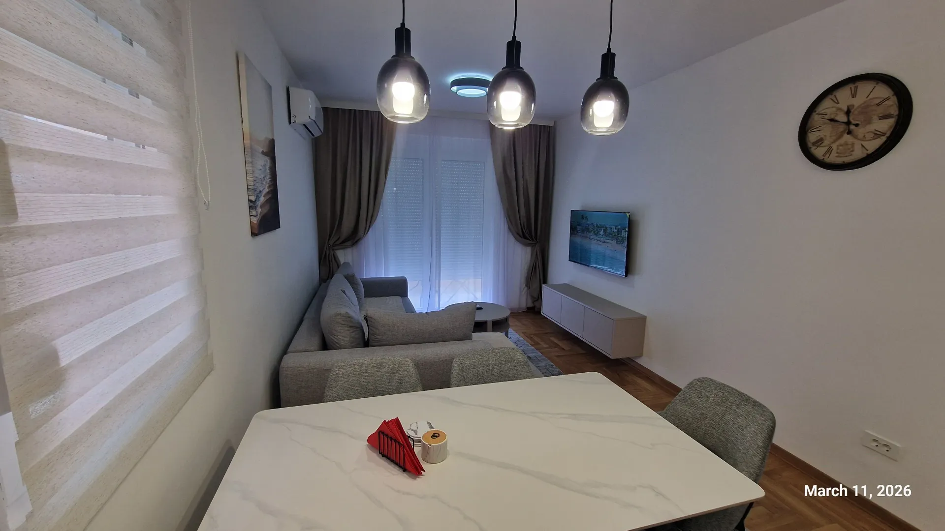 Rent, two bedroom apartment, 70m², Radanovići, Kotor