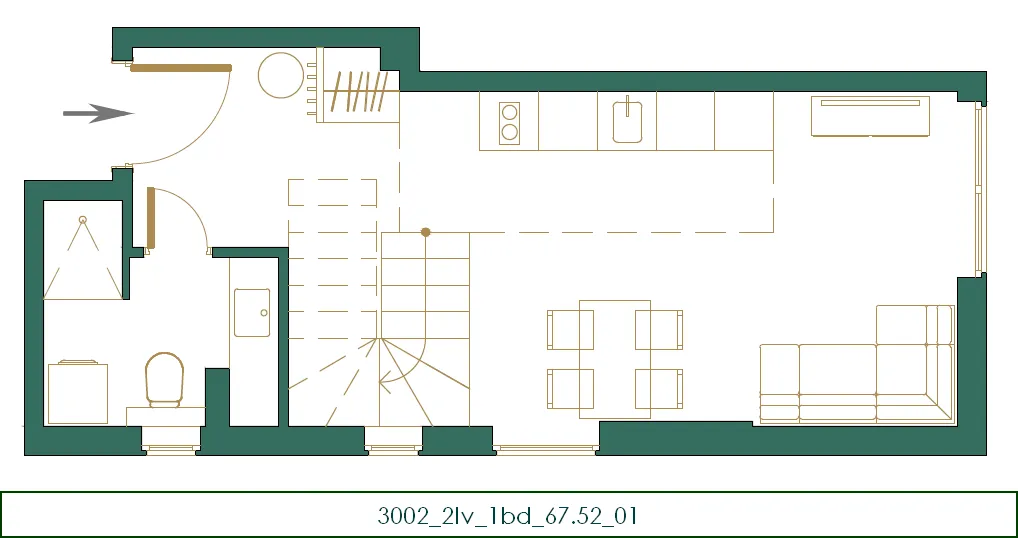 Sale, apartment, 78m², Kolašin, Crna Gora