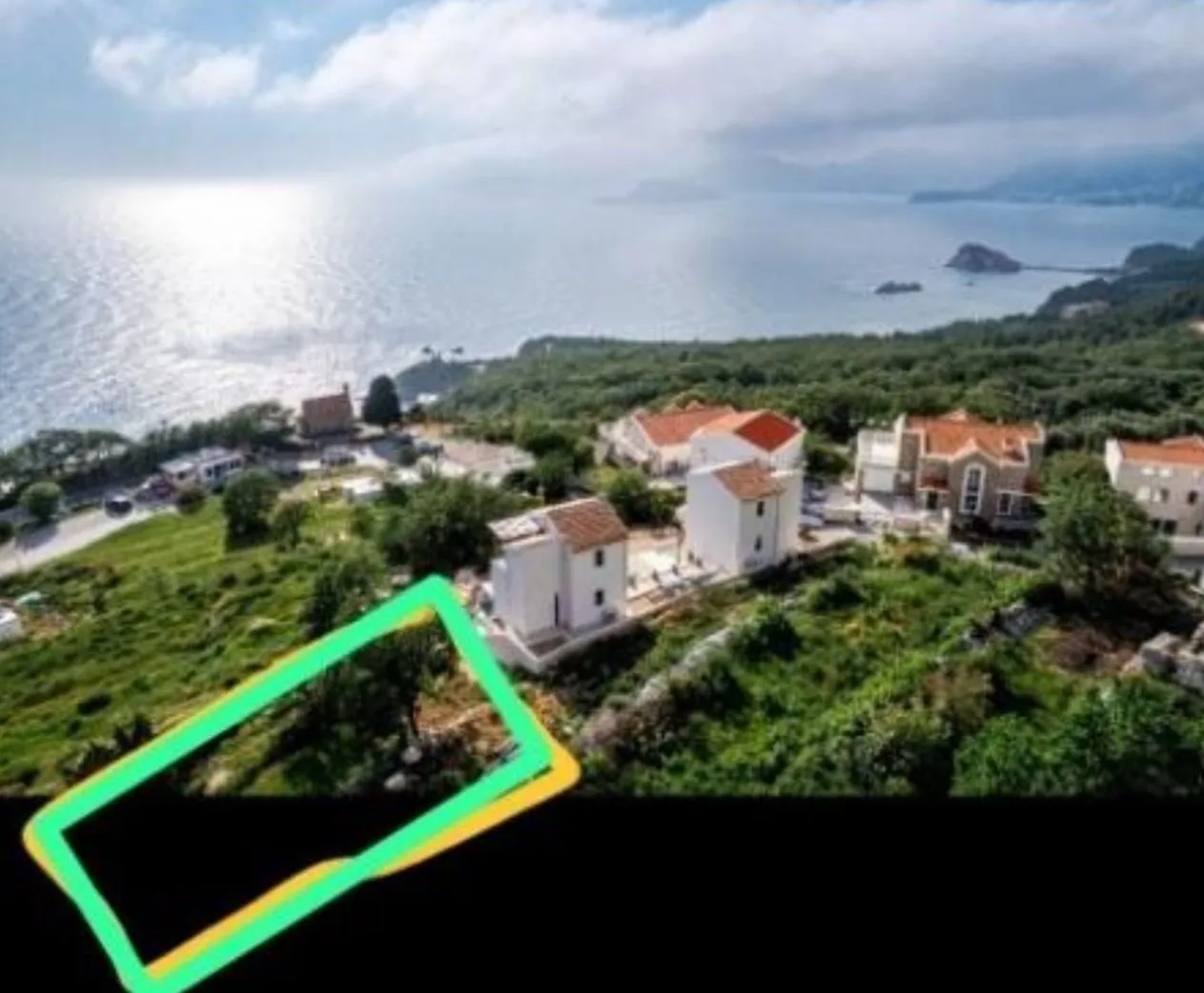Prodaja, plac, 445m², Blizikuće, Budva