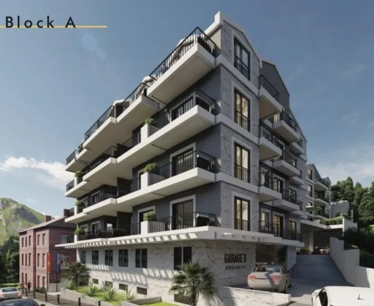 Prodaja, dvosoban stan, 39m², Podkošljun, Budva