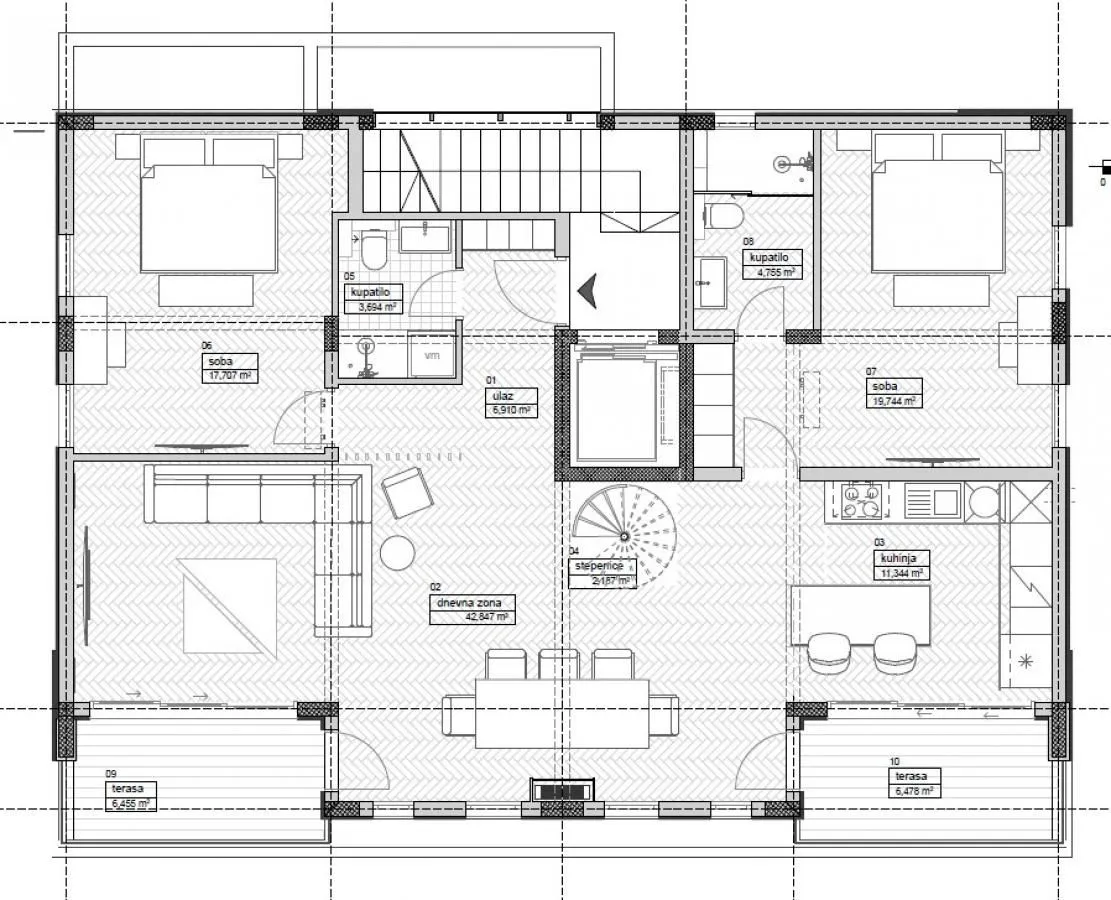 Prodaja, dvosoban stan, 122m², Budva, Crna Gora