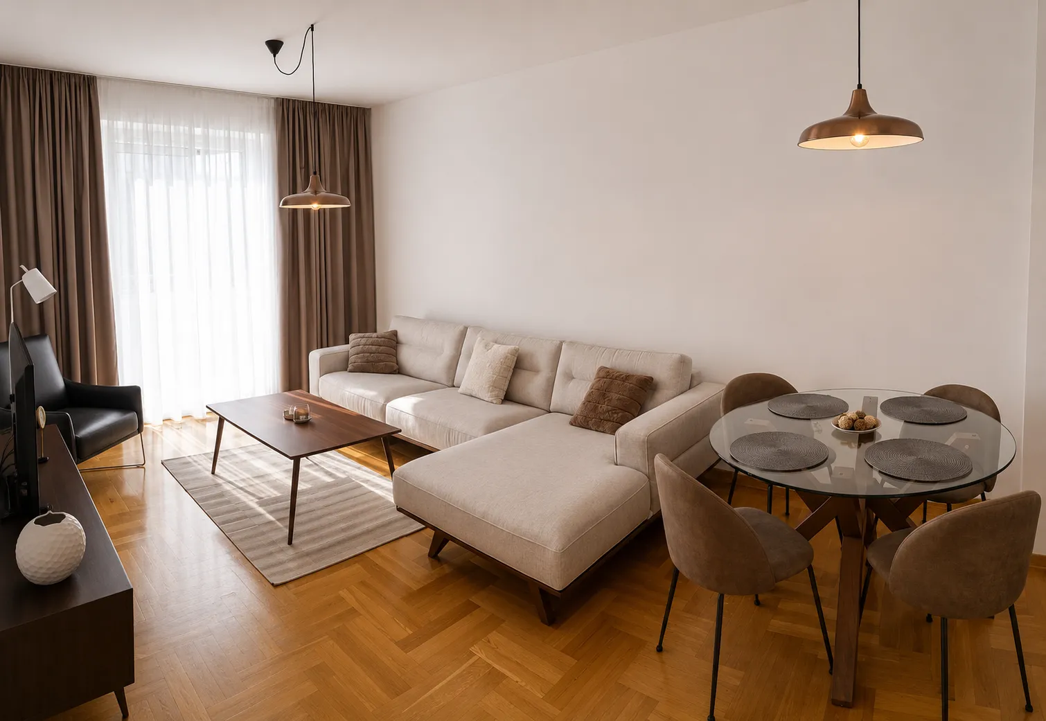 Prodaja, jednosoban stan, 58m², Preko Morače, Podgorica