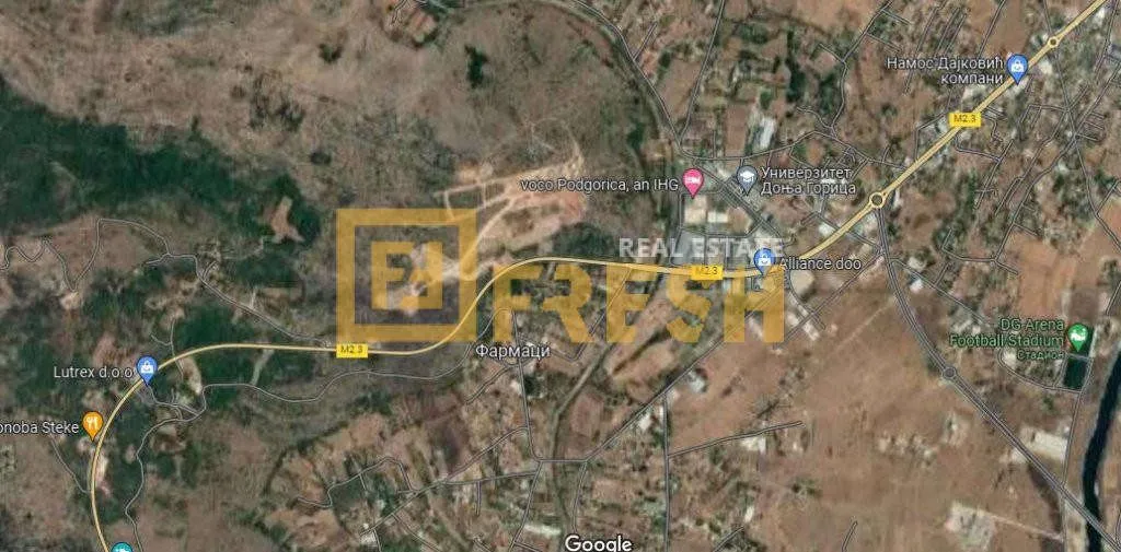 Prodaja, plac, 3876m², Donja Gorica, Podgorica