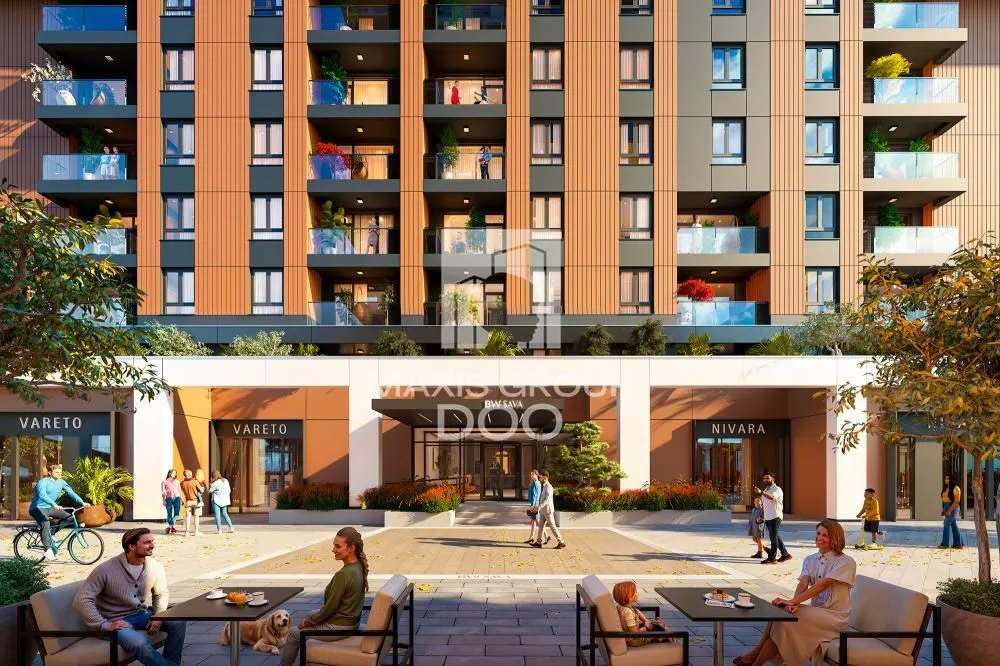 Prodaja, dvosoban stan, 56m², Savski Venac, Beograd