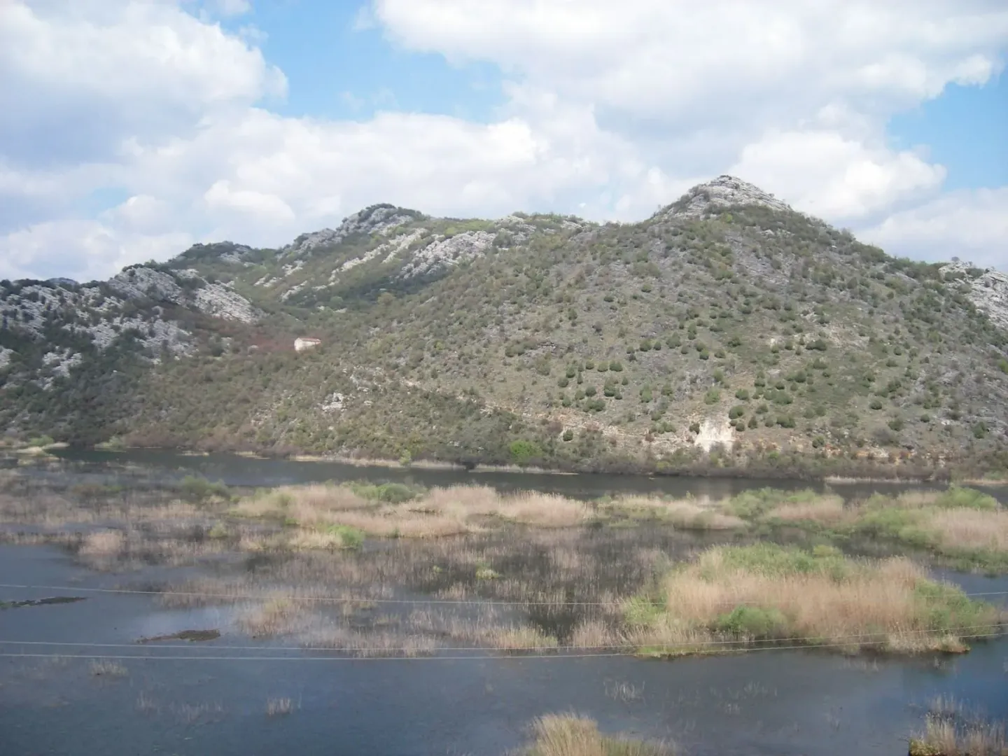 Prelijep prirodni pejzaž sa pogledom na rijeku i brda.