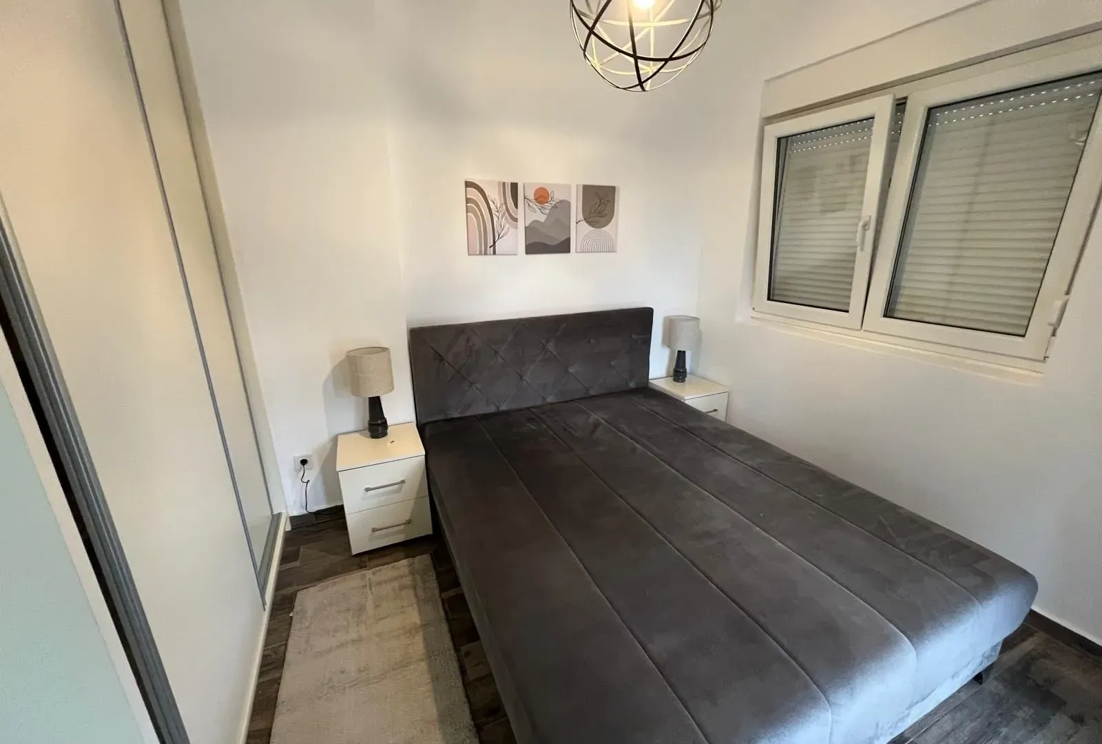Izdavanje, dvosoban stan, 56m², Marići, Tivat
